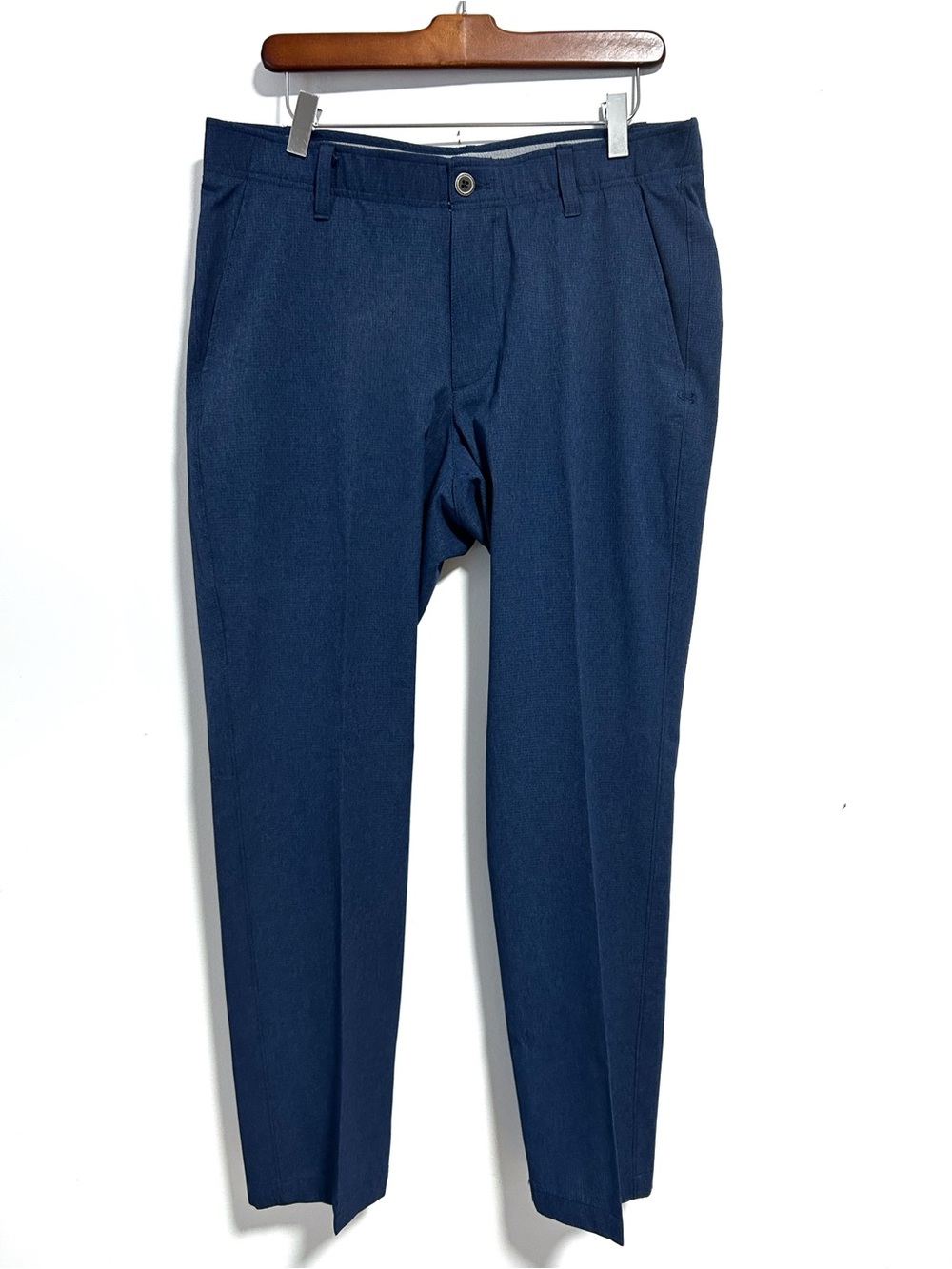 34/30 Under Armour Technical Pants Blue Men’s 34 30 Dress